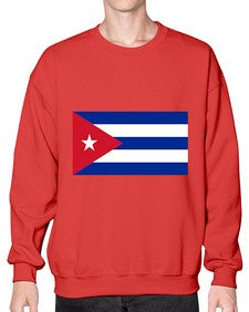 Cuba 634# - world flags- Sweatshirt - Crew