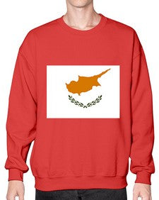 Cyprus 636# - world flags- Sweatshirt - Crew