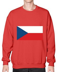 Czechia 637# - world flags- Sweatshirt - Crew