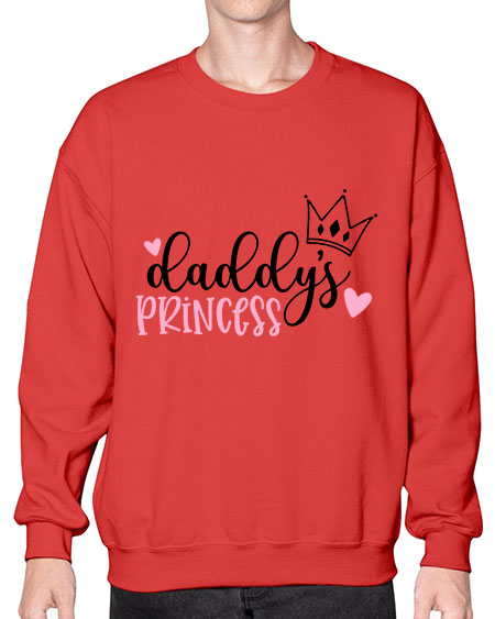 Daddys Princess Style 300# - baby- Sweatshirt - Crew