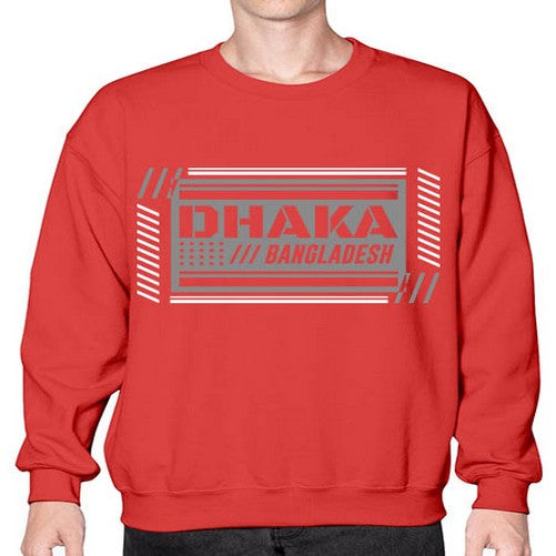 Dhaka 668# - cities- Sweatshirt - Crew