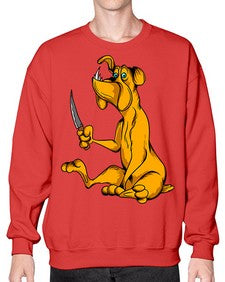 dog 107# - dogs- Sweatshirt - Crew
