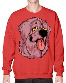 Dog 108# - cartoon animals- Sweatshirt - Crew