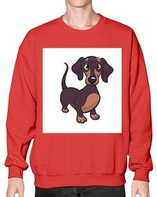 dog 113# - dogs- Sweatshirt - Crew