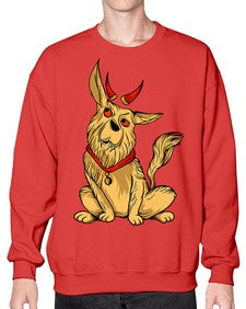 Dog 91# - cartoon animals- Sweatshirt - Crew