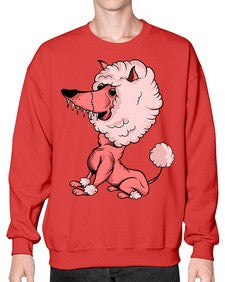 Dog 92# - cartoon animals- Sweatshirt - Crew