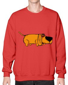 Dog 93# - cartoon animals- Sweatshirt - Crew