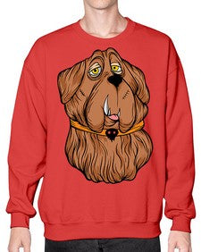 Dog 94# - cartoon animals- Sweatshirt - Crew