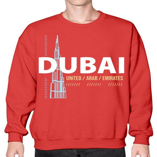 Dubai 687# - cities- Sweatshirt - Crew