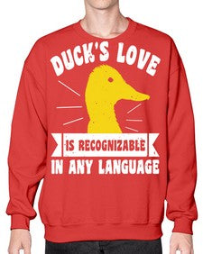 Ducks love Style 49# - ducks- Sweatshirt - Crew