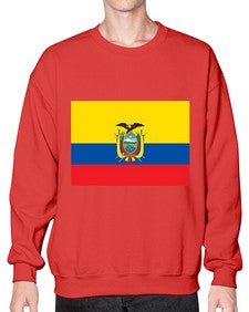 Ecuador 699# - world flags- Sweatshirt - Crew