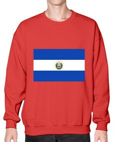 El Salvador 710# - world flags- Sweatshirt - Crew