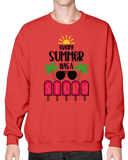 Every Summer Has A Story Style 46# - summer- Sweatshirt - Crew