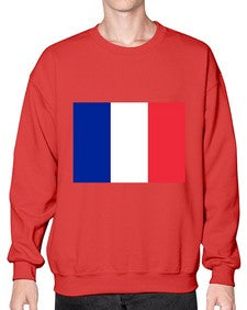 France 741# - world flags- Sweatshirt - Crew