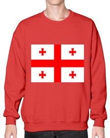 Georgia 759# - world flags- Sweatshirt - Crew