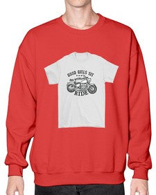 Good girls sitt 25# - motorcycle- Sweatshirt - Crew