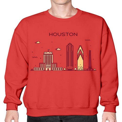 Houston 911# - cities- Sweatshirt - Crew