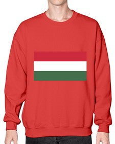 Hungary 913# - world flags- Sweatshirt - Crew