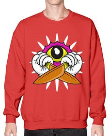 I spy you 140# - cartoon general- Sweatshirt - Crew