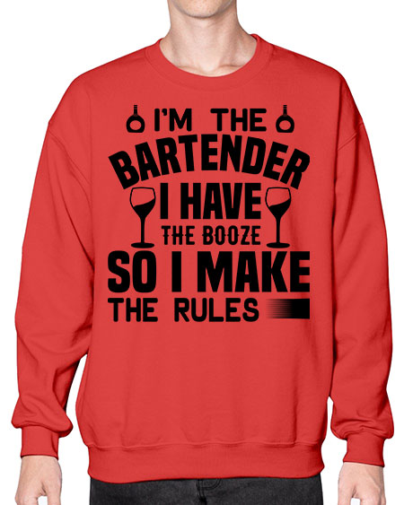 IM THE Style 256# - bartender- Sweatshirt - Crew