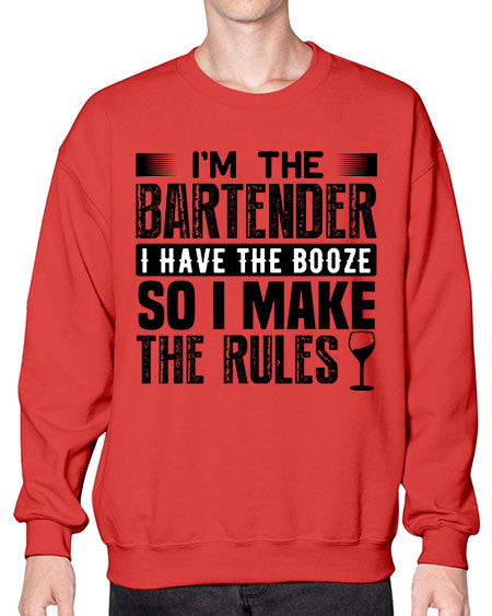 Im the bartender Style 255# - bartender- Sweatshirt - Crew