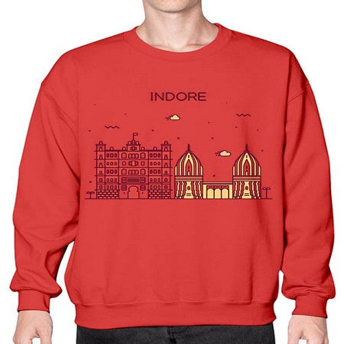Indore 953# - cities- Sweatshirt - Crew