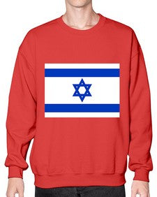 Israel 963# - world flags- Sweatshirt - Crew