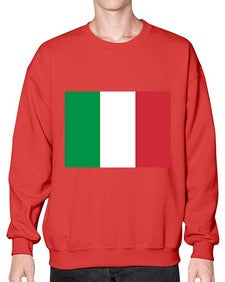 Italy 970# - world flags- Sweatshirt - Crew