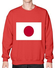 Japan 988# - world flags- Sweatshirt - Crew