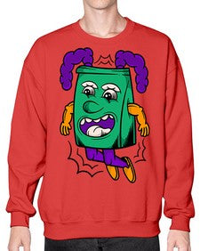 Jumping pouch 146# - cartoon general- Sweatshirt - Crew