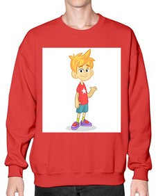 Kid 148# - cartoon general- Sweatshirt - Crew