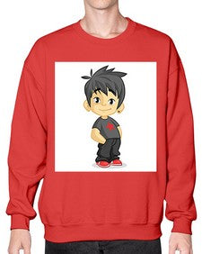 Kid 149# - cartoon general- Sweatshirt - Crew