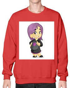 Kid 156# - cartoon general- Sweatshirt - Crew