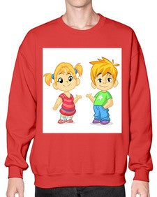 Kid 157# - cartoon general- Sweatshirt - Crew