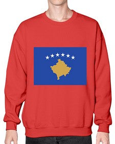 Kosovo 1077# - world flags- Sweatshirt - Crew