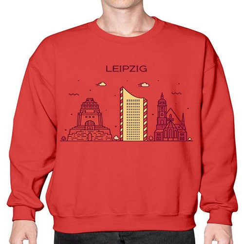Leipzig 1128# - cities- Sweatshirt - Crew