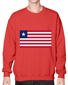 Liberia 1131# - world flags- Sweatshirt - Crew