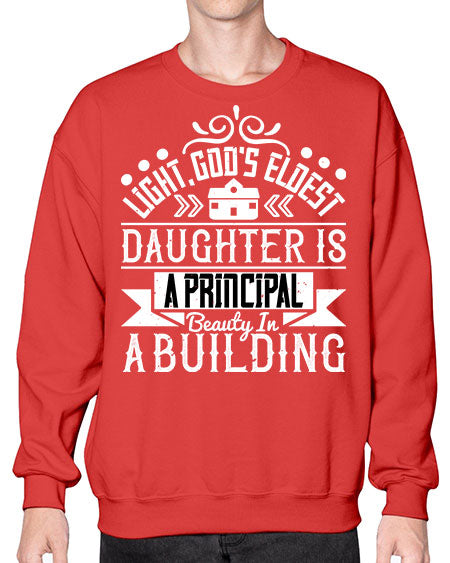Light Gods eldest daughter is a principal beauty in a building Style 274# - architect- Sweatshirt - Crew