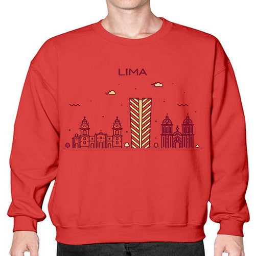 Lima 1139# - cities- Sweatshirt - Crew