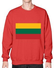 Lithuania 1149# - world flags- Sweatshirt - Crew