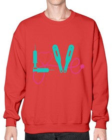 Love Style Style 1074# - nurse- Sweatshirt - Crew
