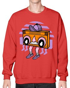 Low beat low life 161# - cartoon general- Sweatshirt - Crew