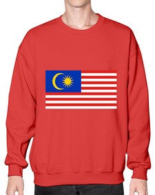 Malaysia 1218# - world flags- Sweatshirt - Crew
