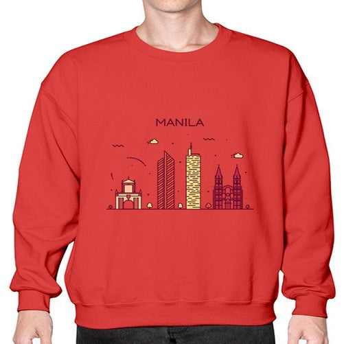 Manila 1234# - cities- Sweatshirt - Crew