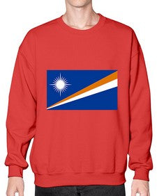 Marshall Islands 1242# - world flags- Sweatshirt - Crew
