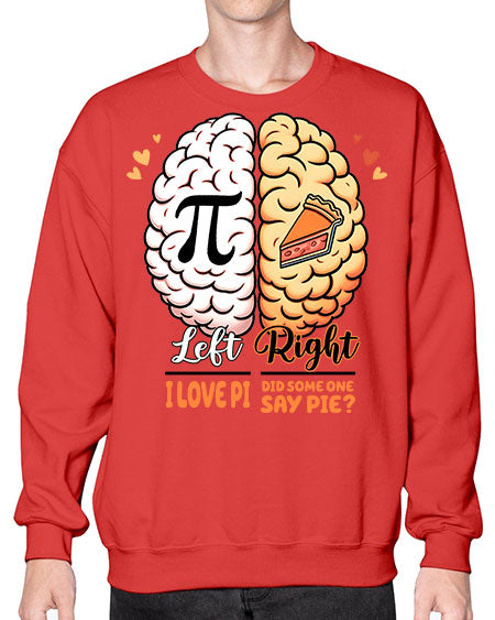 Math Pi Day Sublimation 29# - pi- Sweatshirt - Crew