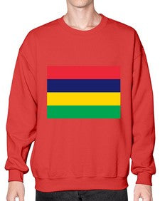 Mauritius 1261# - world flags- Sweatshirt - Crew