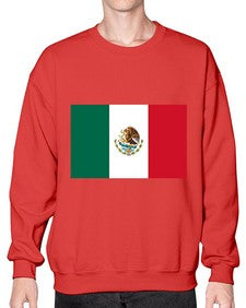 Mexico 1274# - world flags- Sweatshirt - Crew