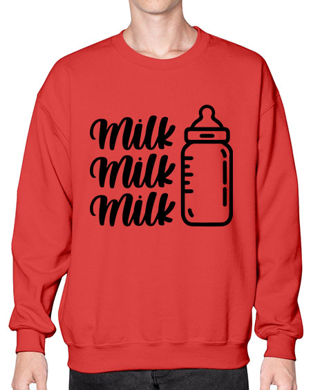 Milk Milk Milk Style 399# - baby- Sweatshirt - Crew