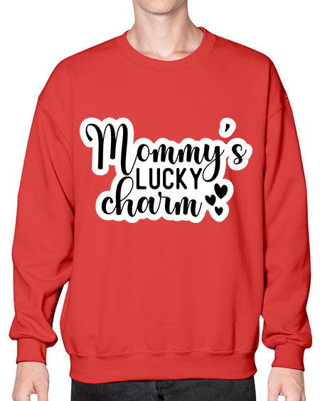 Mommy s Lucky Charm 407# - baby- Sweatshirt - Crew